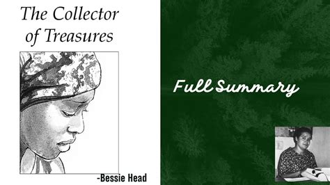 the collector of treasures summary|“The Collector of Treasures” by Bessie Head Summary.